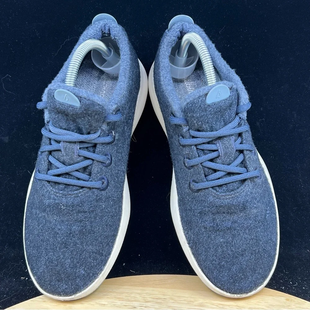 Allbirds Mizzle Wool Runner Charcoal Running Shoes Comfort Lace Up Size 10 Wmns